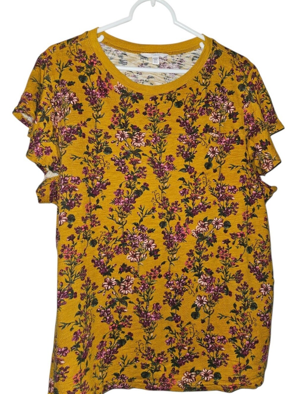 3X Time and True Floral Tee